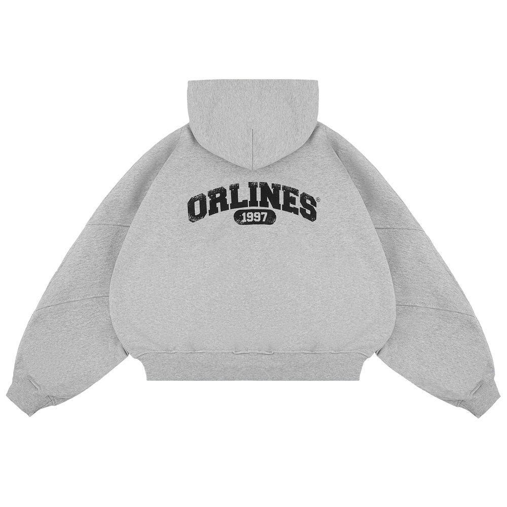 ORLINES 1997 MELANGE ZIP-HOODIE