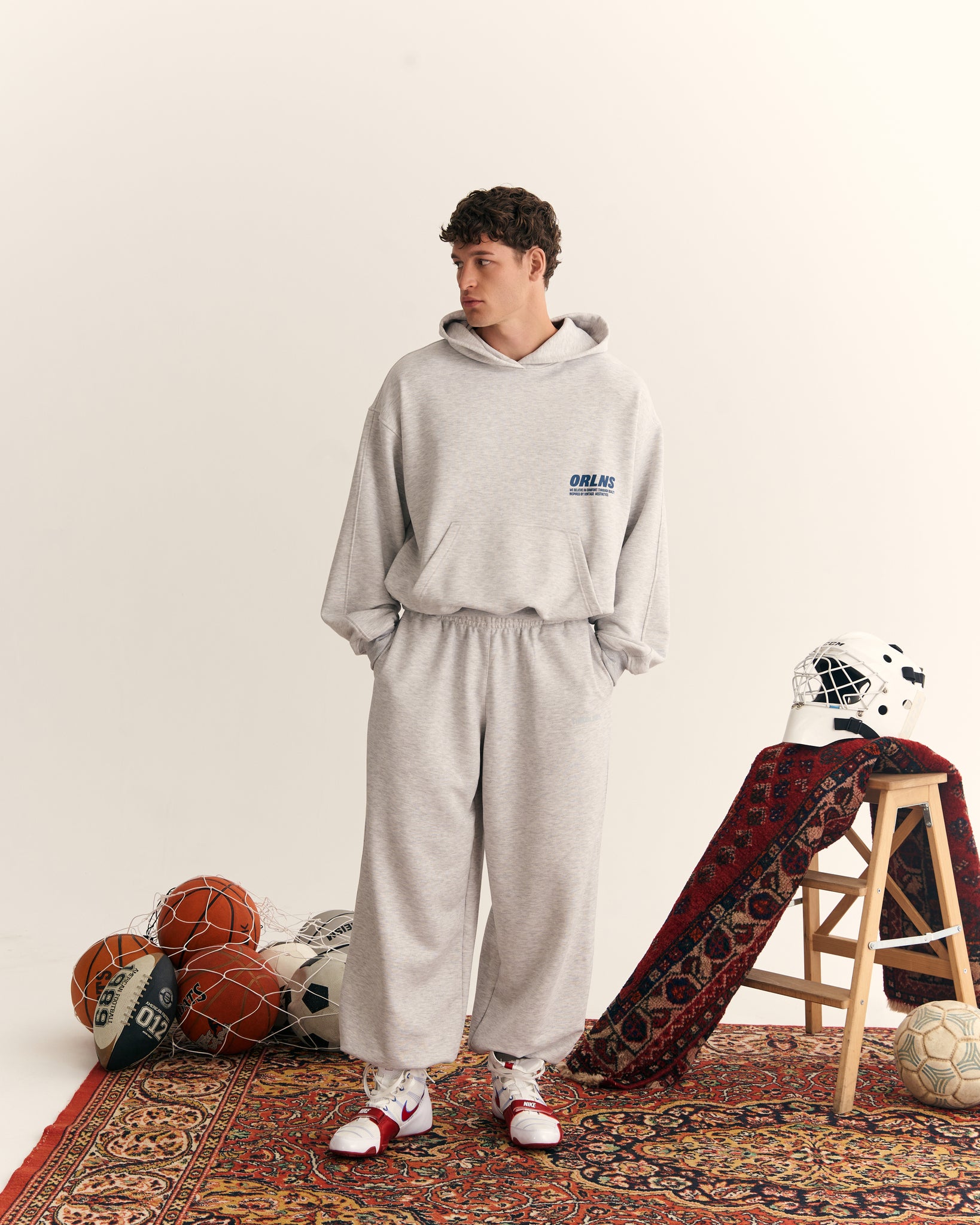 COLLEGE GREY HOODIE-10