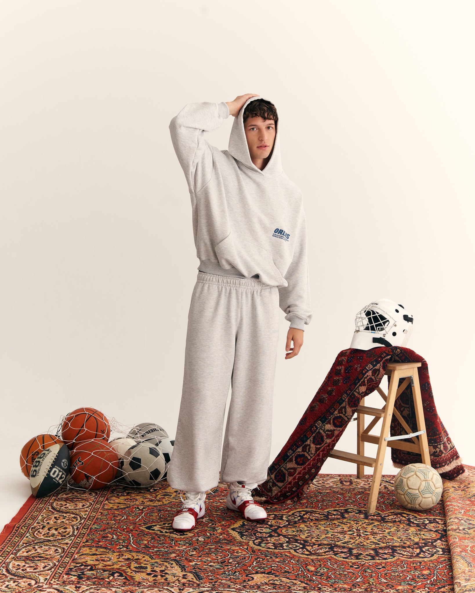 COLLEGE GREY HOODIE-13