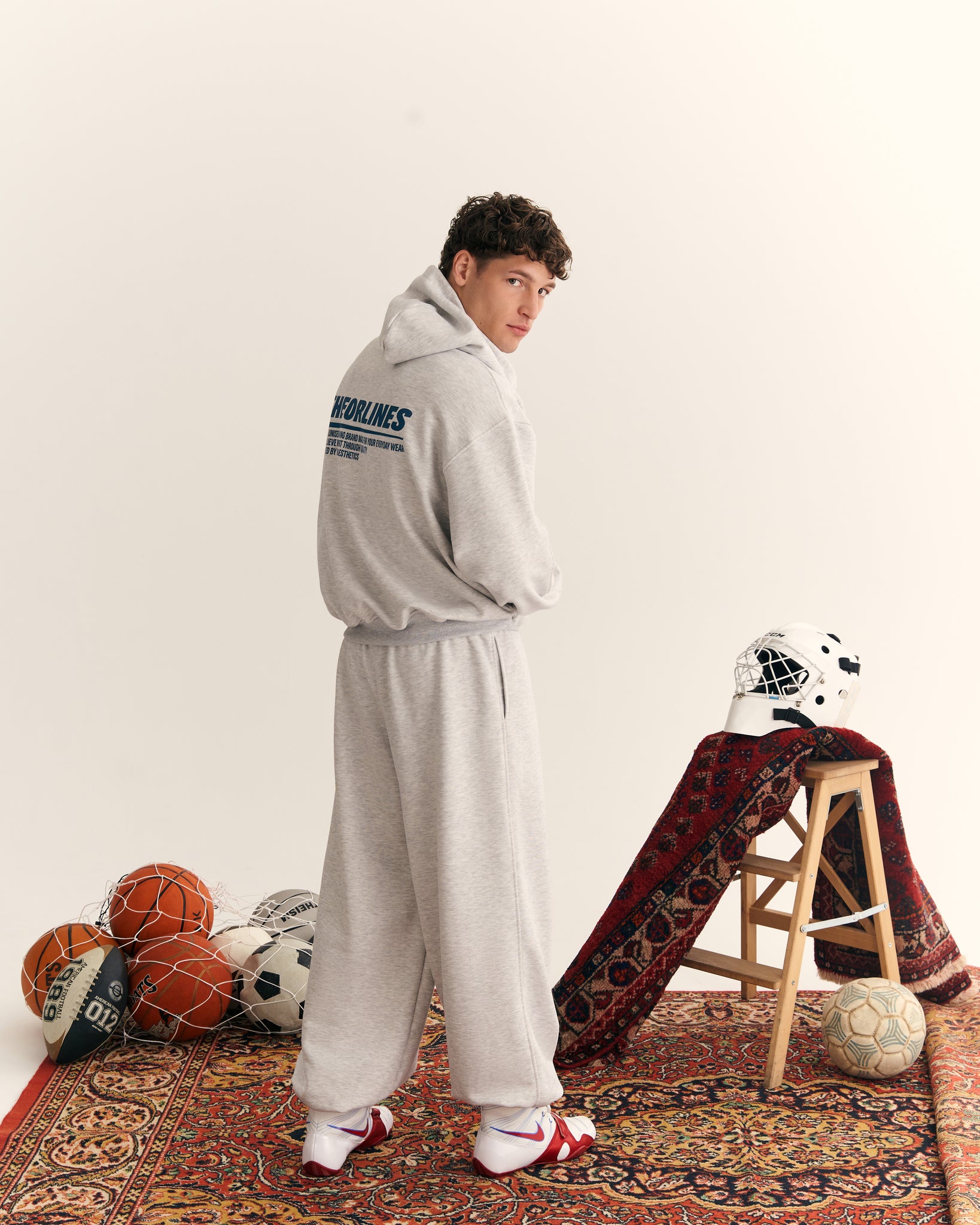 COLLEGE GREY HOODIE-12