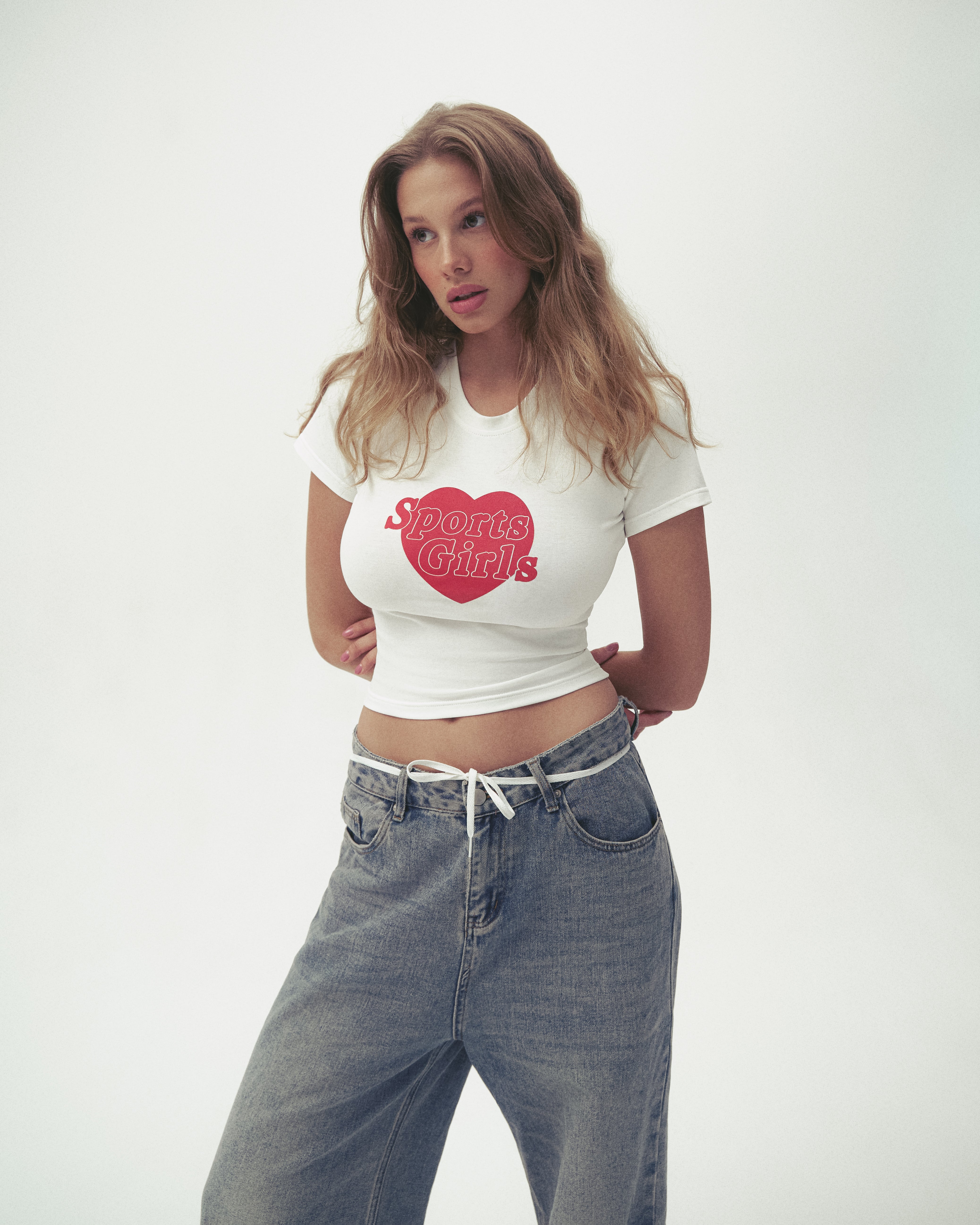 CROP T-Shirt SPORTS GIRLS-2