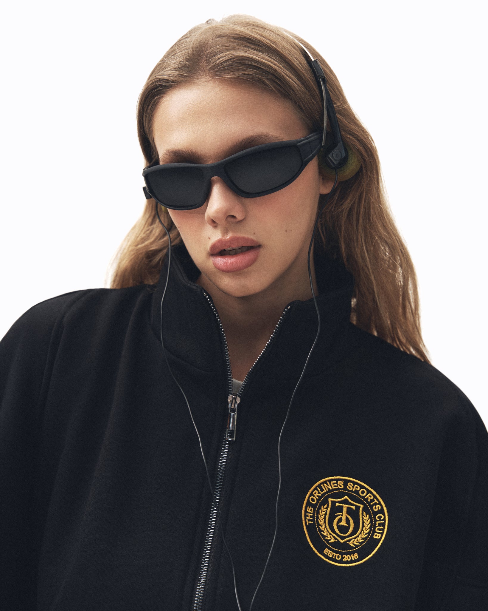 ZIP HOODIE BLACK SPORTS CLUB-3