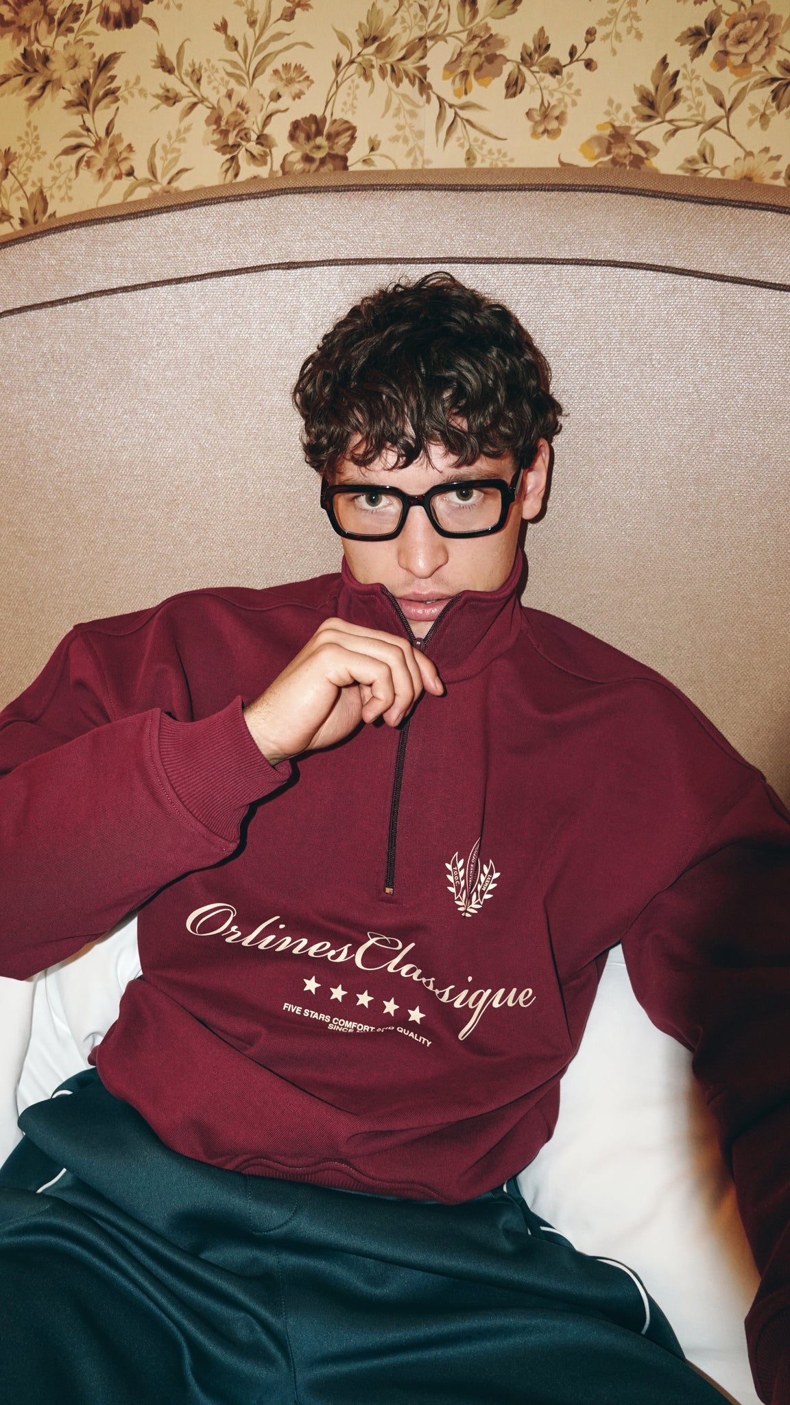 CLASSIQUE BURGUNDY ANORAK-2