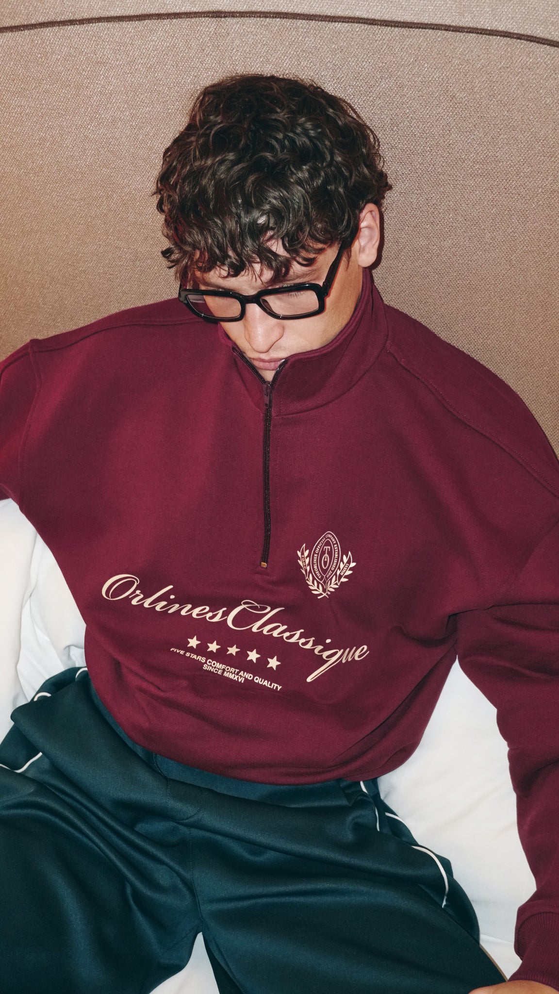 CLASSIQUE BURGUNDY ANORAK-3