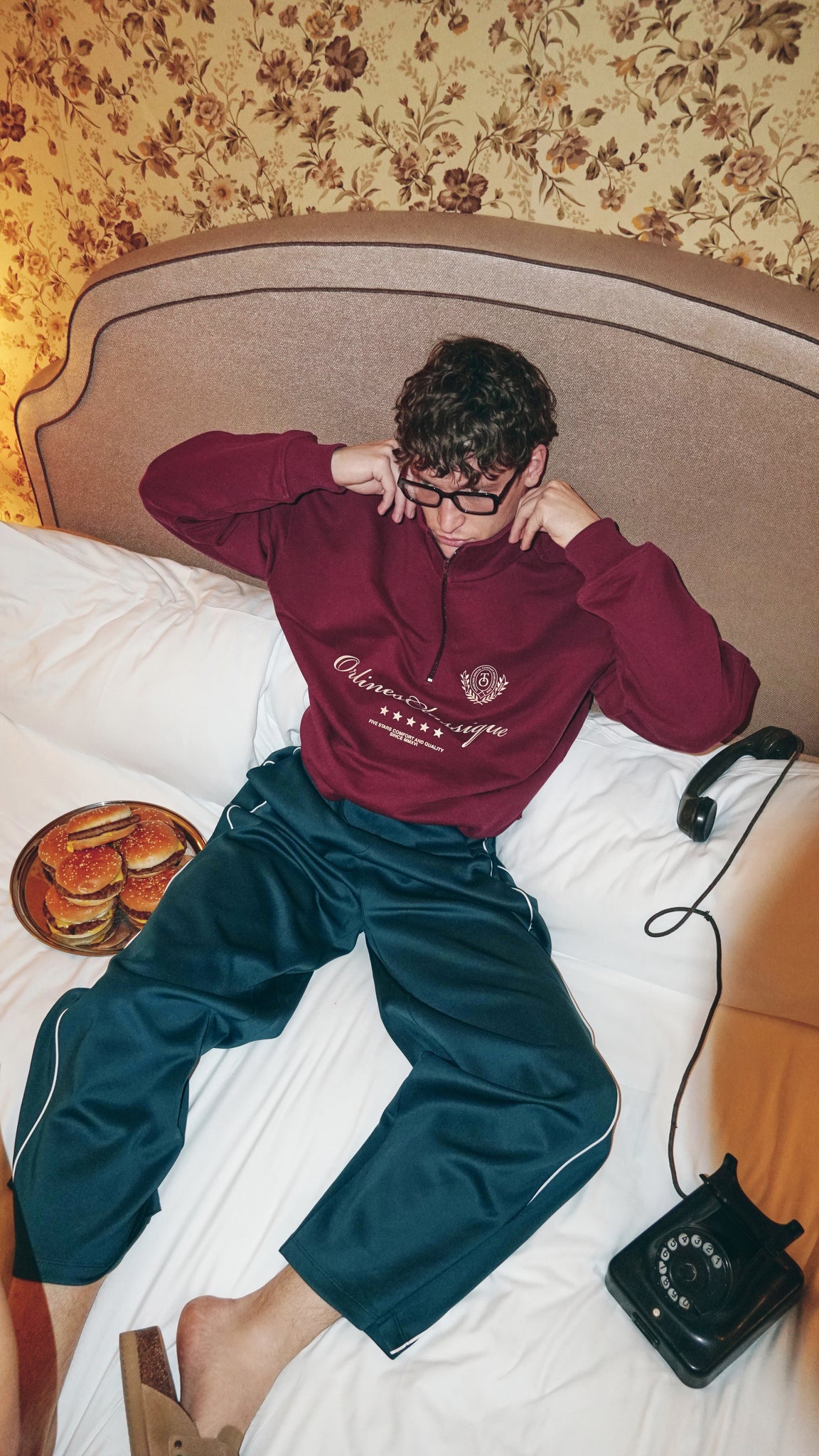 CLASSIQUE BURGUNDY ANORAK-4