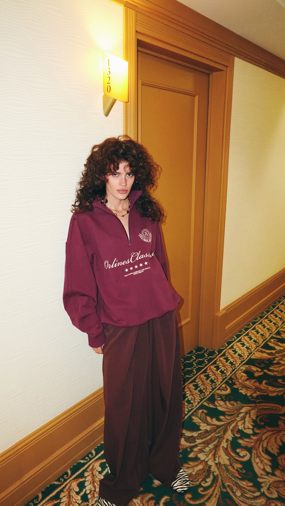 CLASSIQUE BURGUNDY ANORAK-5