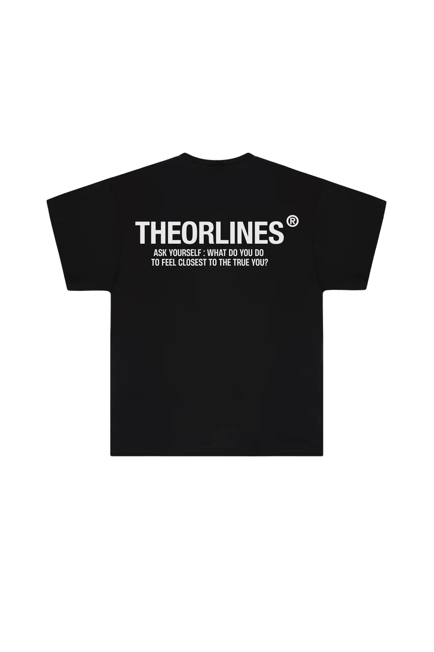 THE ORLINES BLACK T-SHIRT