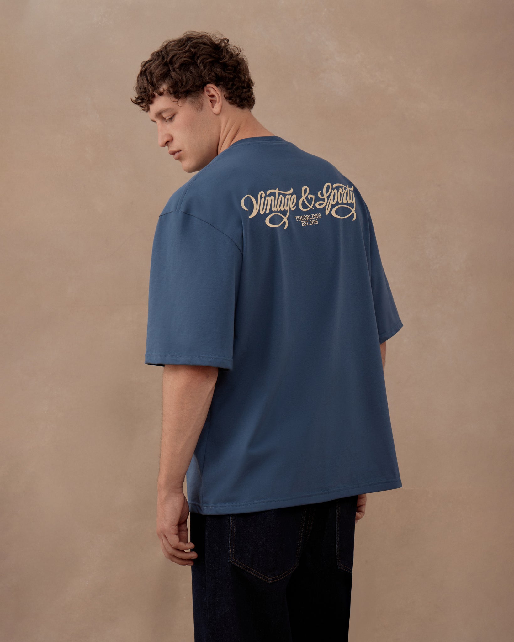 VINTAGE BLUE T-SHIRT-4