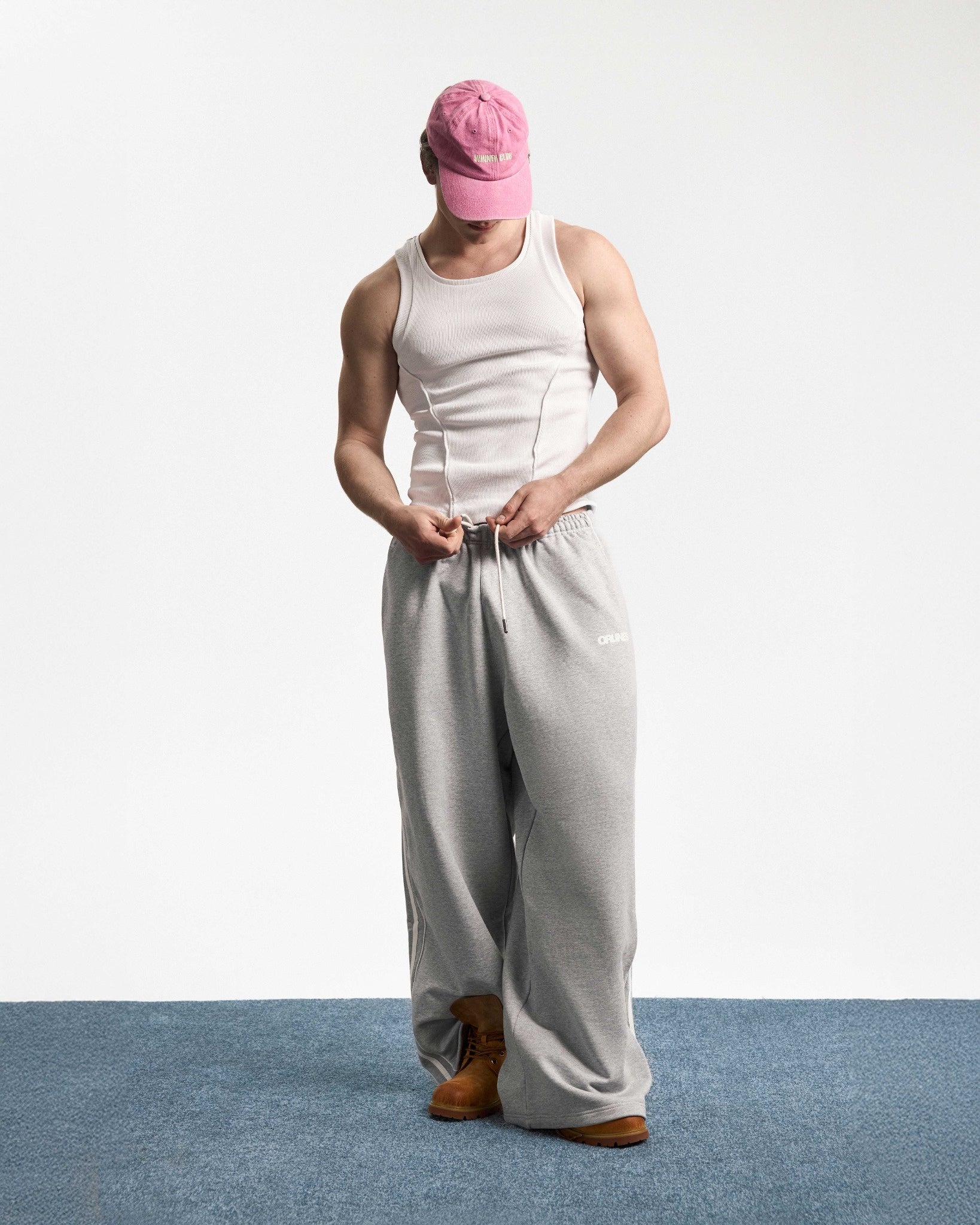 MELANGE BASE PANTS-7