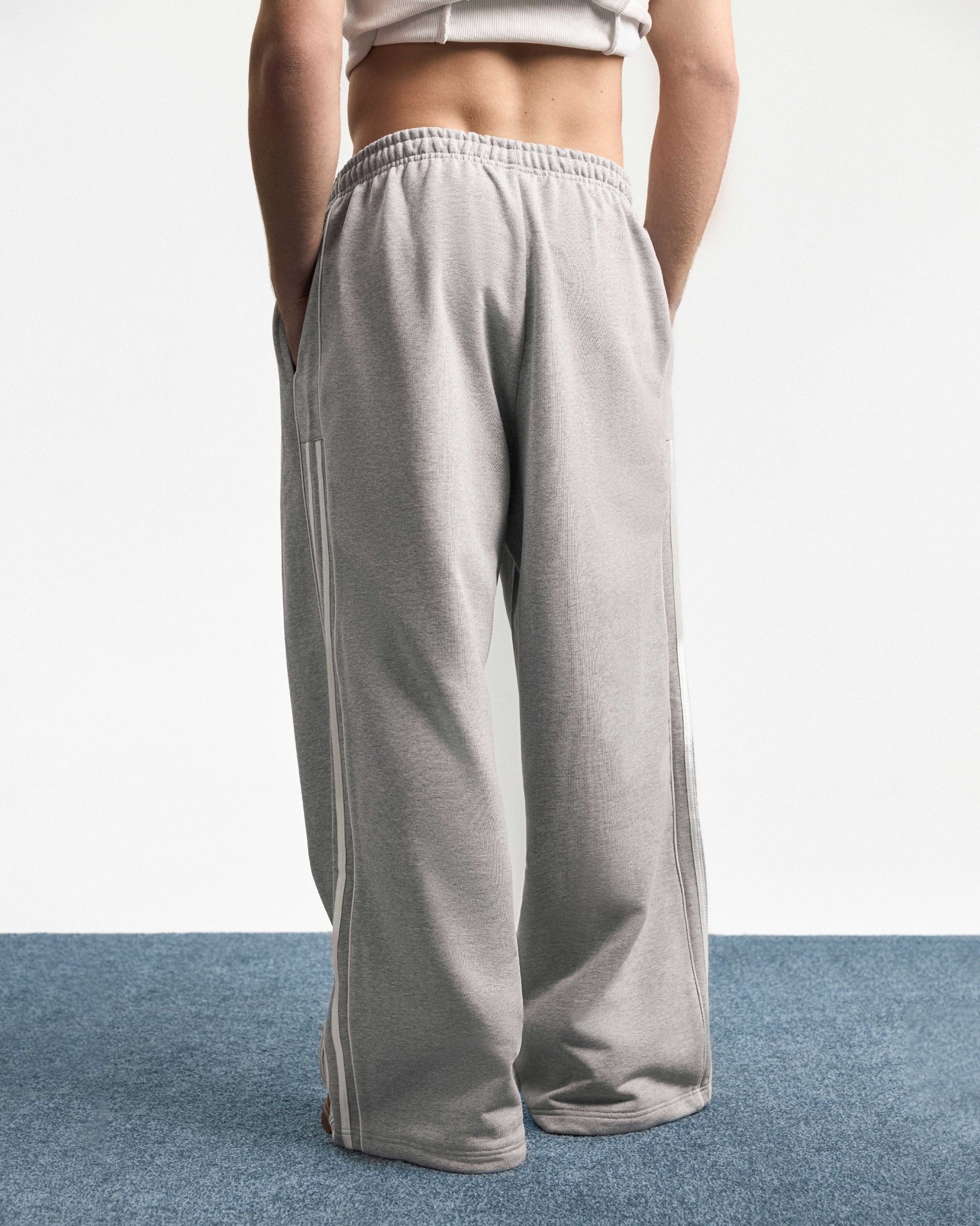 MELANGE BASE PANTS-6